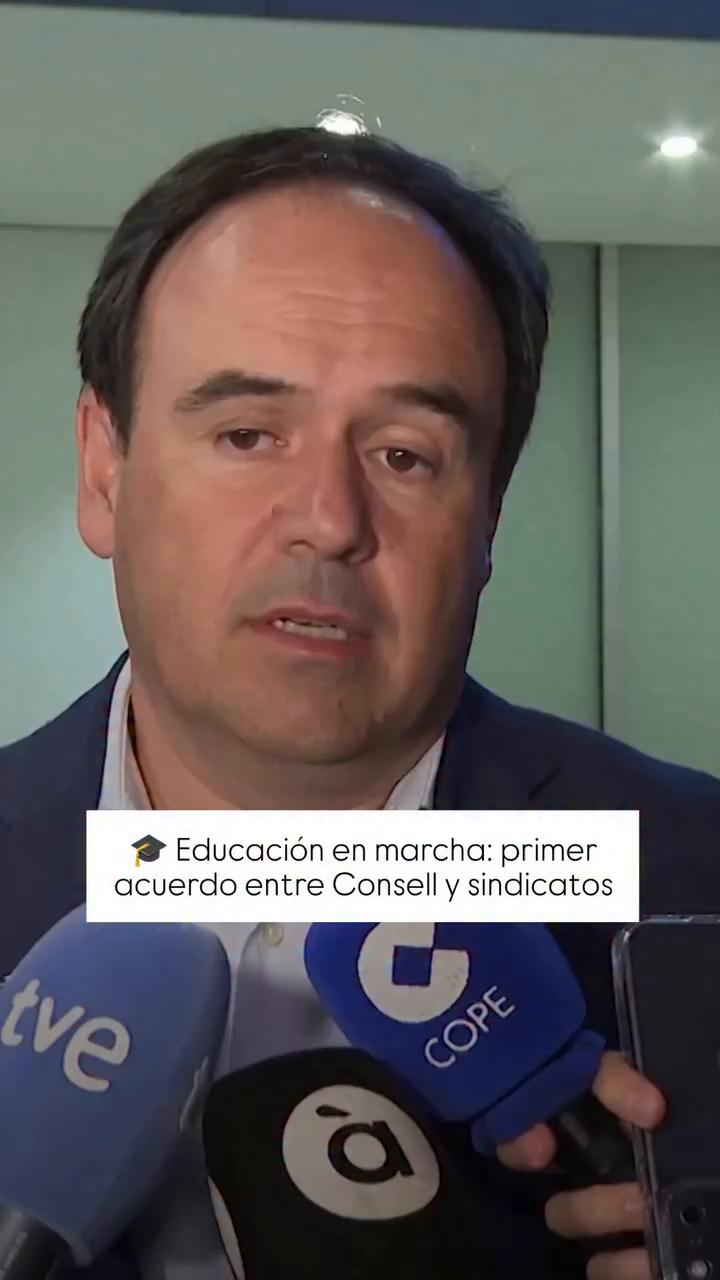 La Generalitat Valenciana reclama diàleg per millorar l'educació al marge de la política