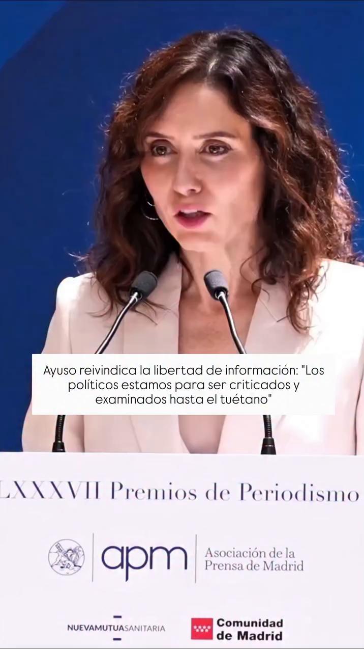 En un país libre los políticos deben ser examinados hasta el tuétano