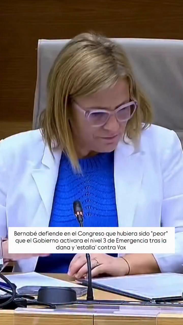 Portavoz valenciana a Vox: 'No avisar a la población causó las muertes en la DANA'
