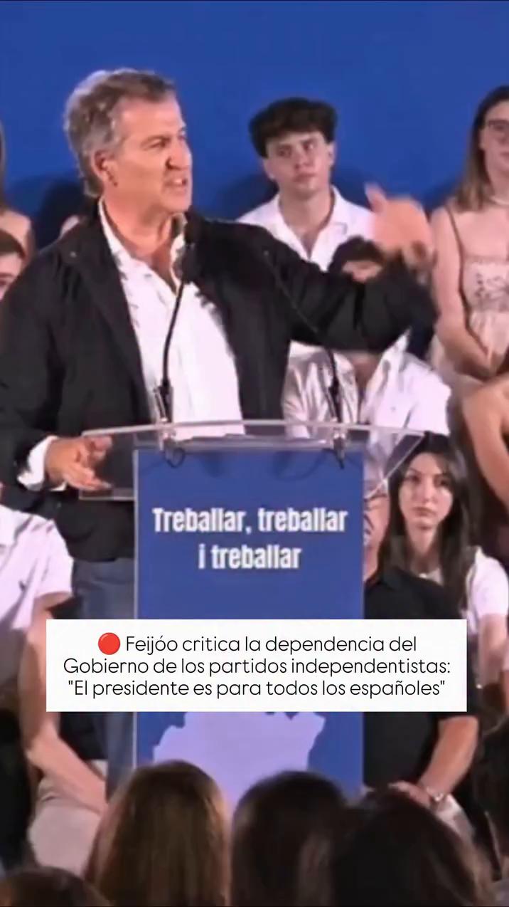 No podemos depender de siete votos de partidos independentistas vascos y catalanes