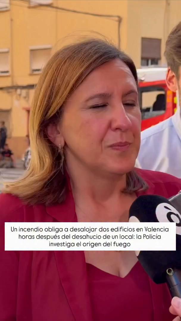 Incendio en Picayo 23 y 25 tras desahucio judicial: bomberos controlan el fuego