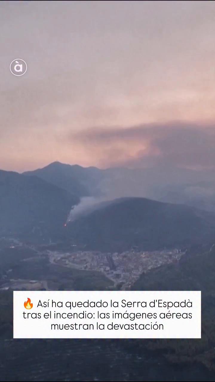 El foc continua arrasant el pulmó verd d'Artana i la Vilavella