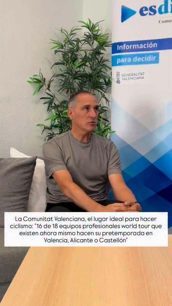 El ciclismo profesional genera riqueza en la Comunidad Valenciana durante el invierno