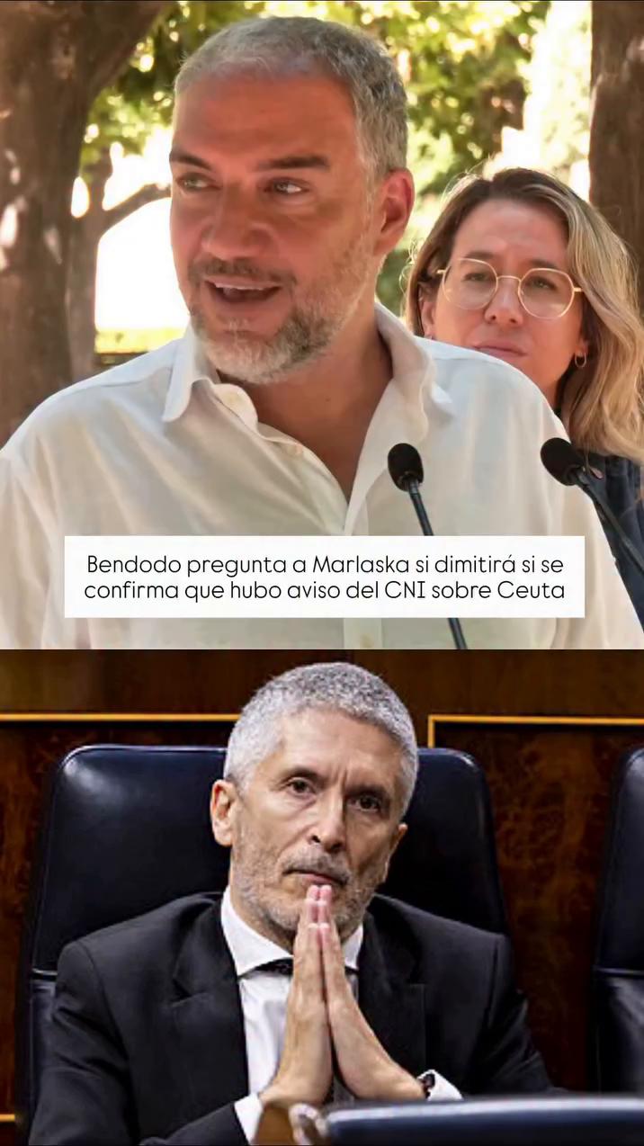 Marlaska niega informe del CNI sobre Ceuta y se le exige dimisión si existió aviso