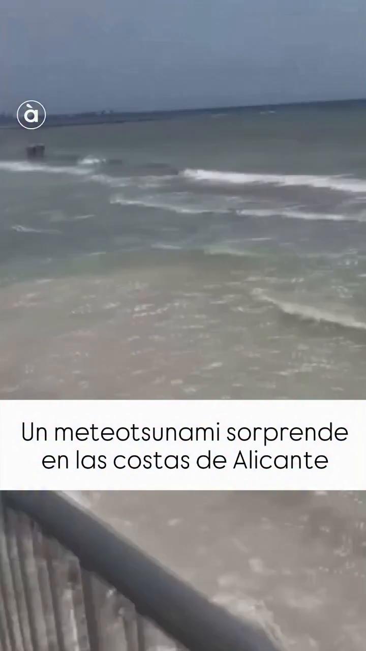 Les risagues causen pujades i baixades sobtades de la marea a la costa