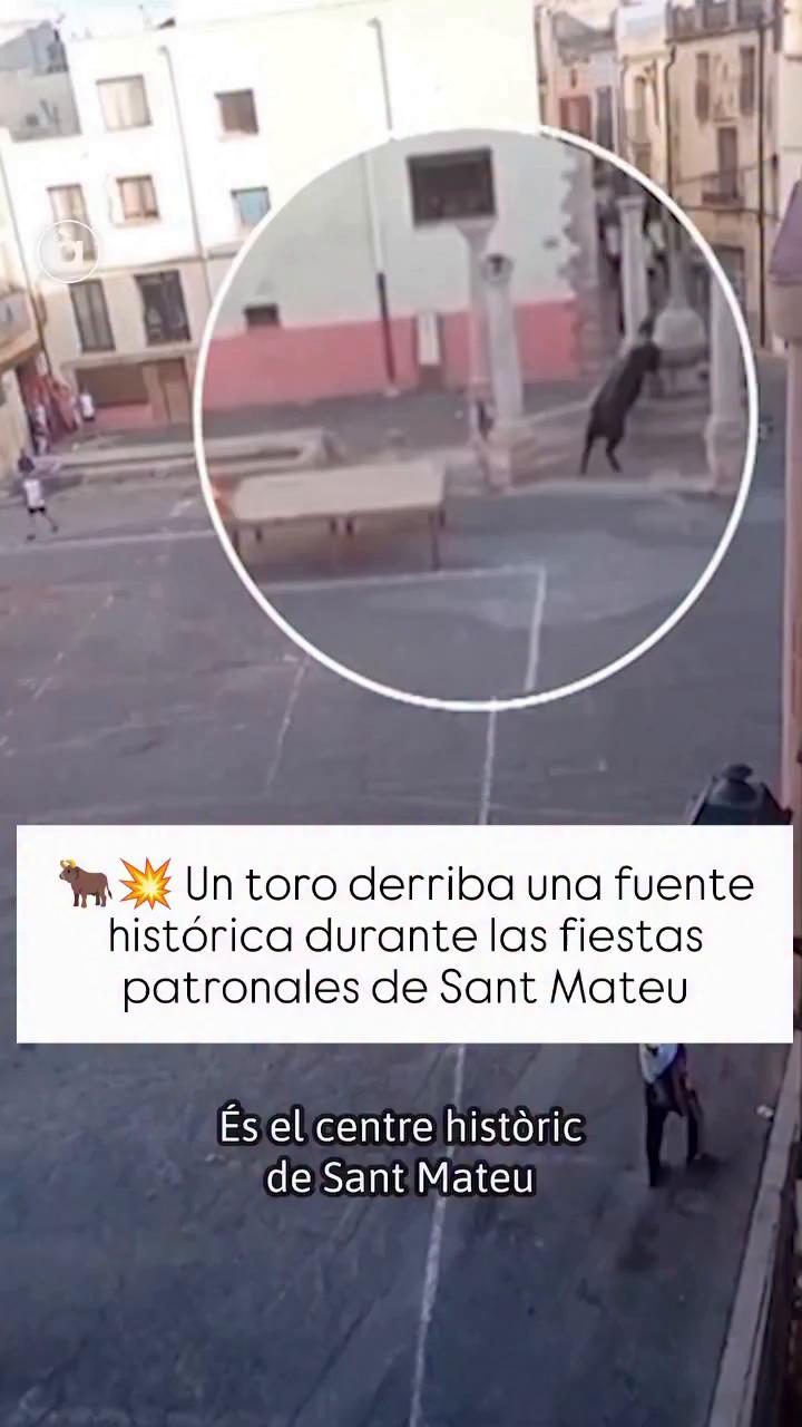 Un bovet tombal la font històrica de Santa Maria a Sant Mateu