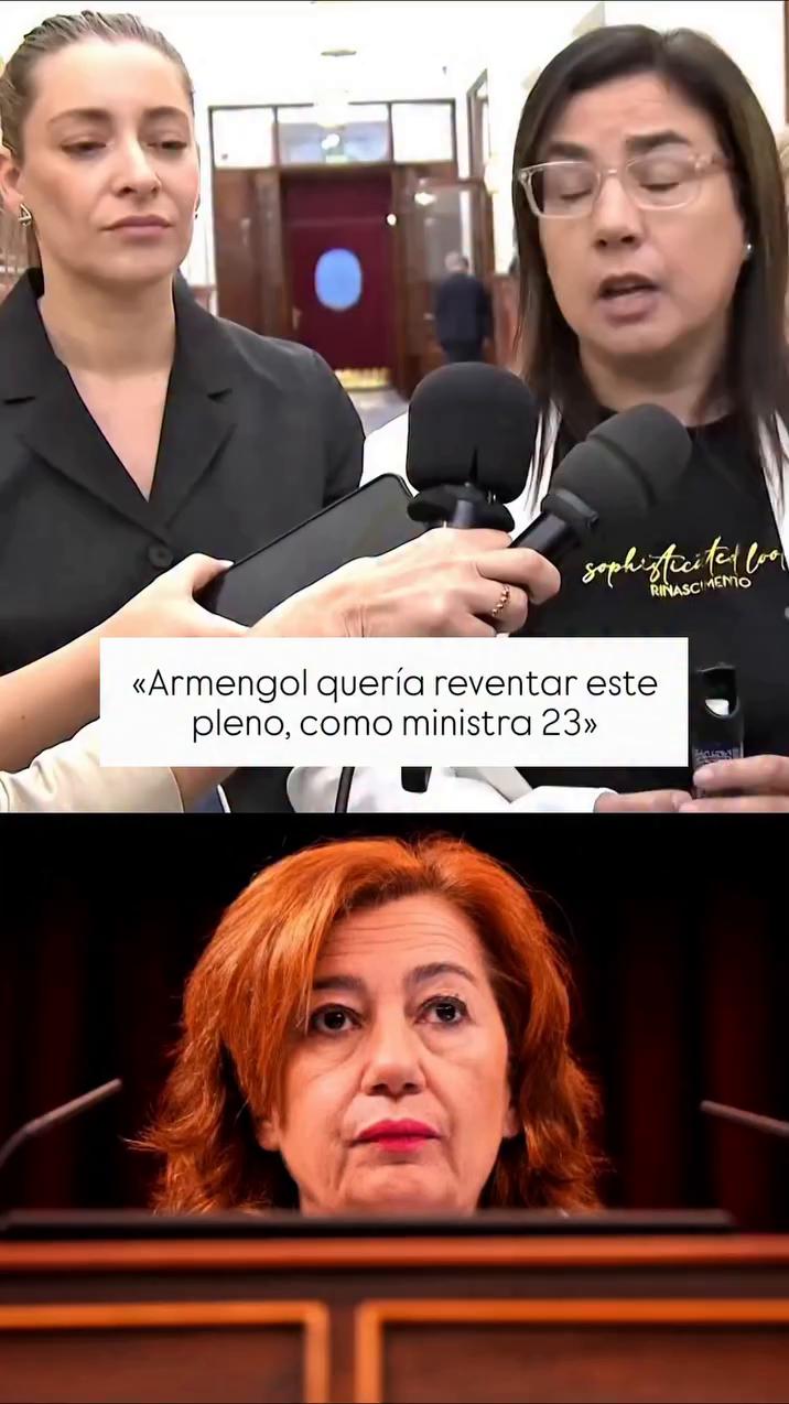 Armengol intentó saltarse el reglamento para reventar el pleno en Ceuta