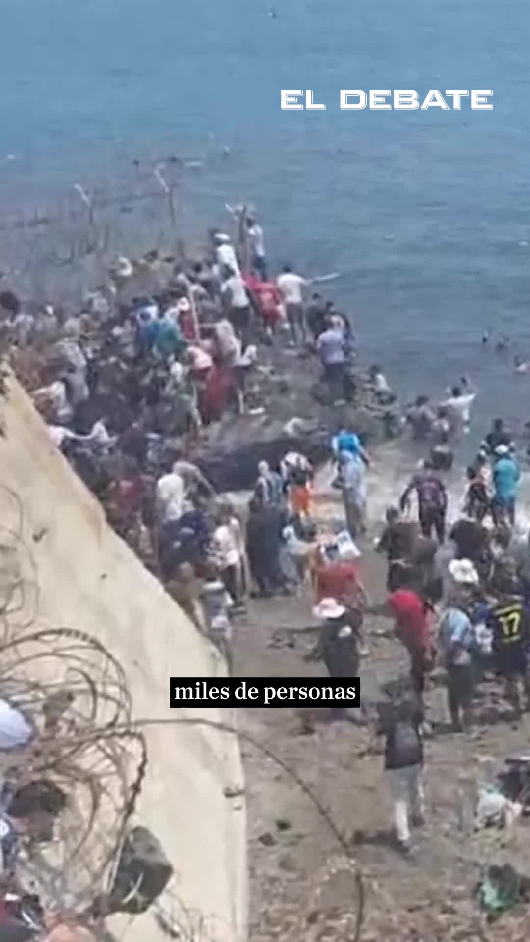 Ceuta pide emergencia nacional por miles de entradas en la frontera