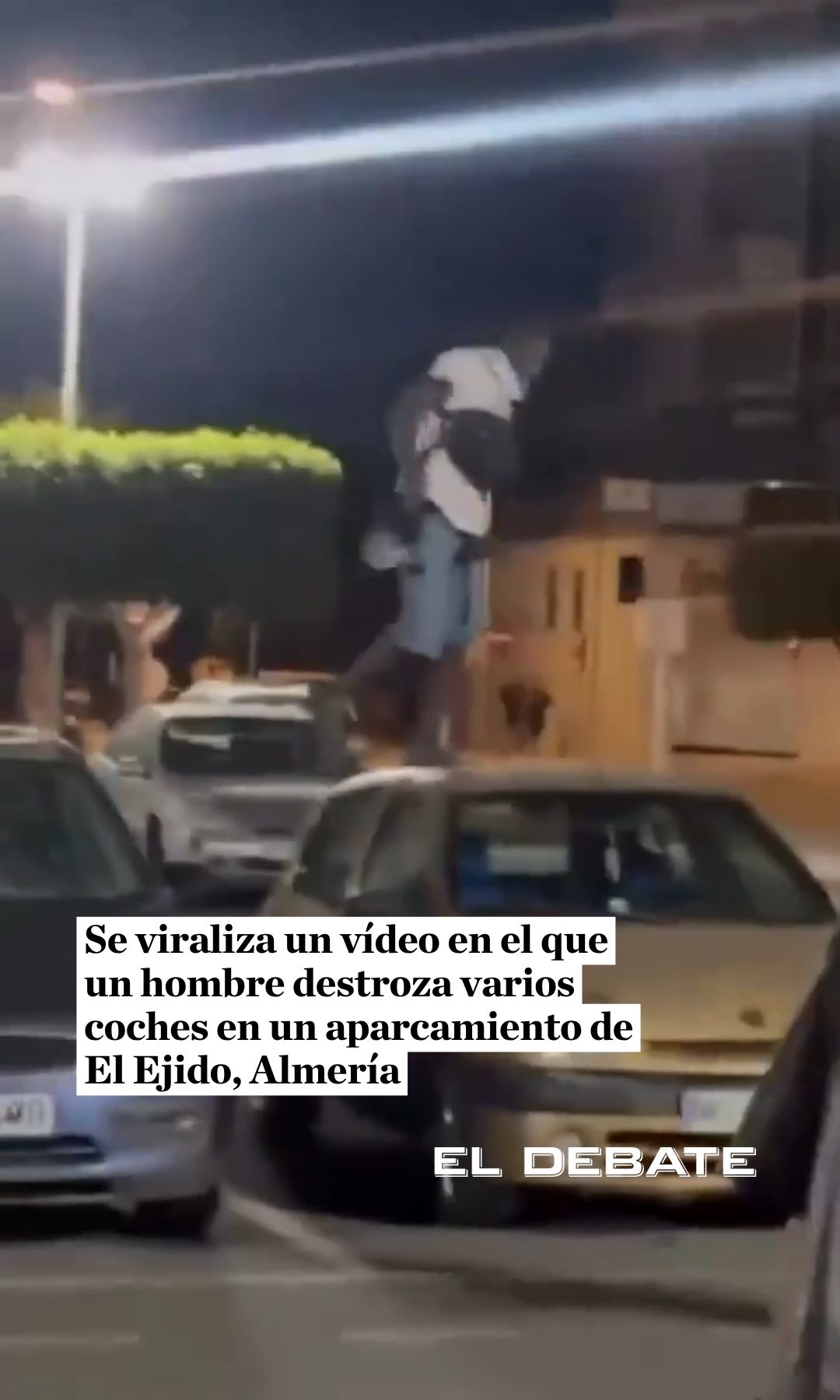 ترنيمة نارية متكررة تظهر في فيديو قصير غامض
