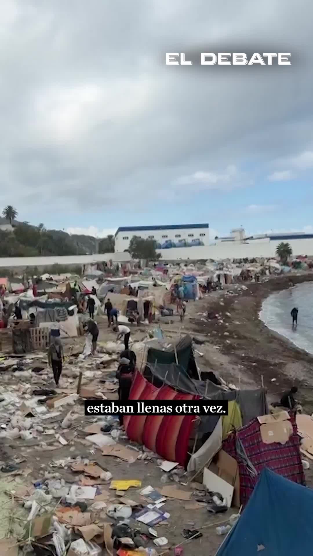 El gobierno vuelve a fracasar en el desalojo de las playas de Ceuta