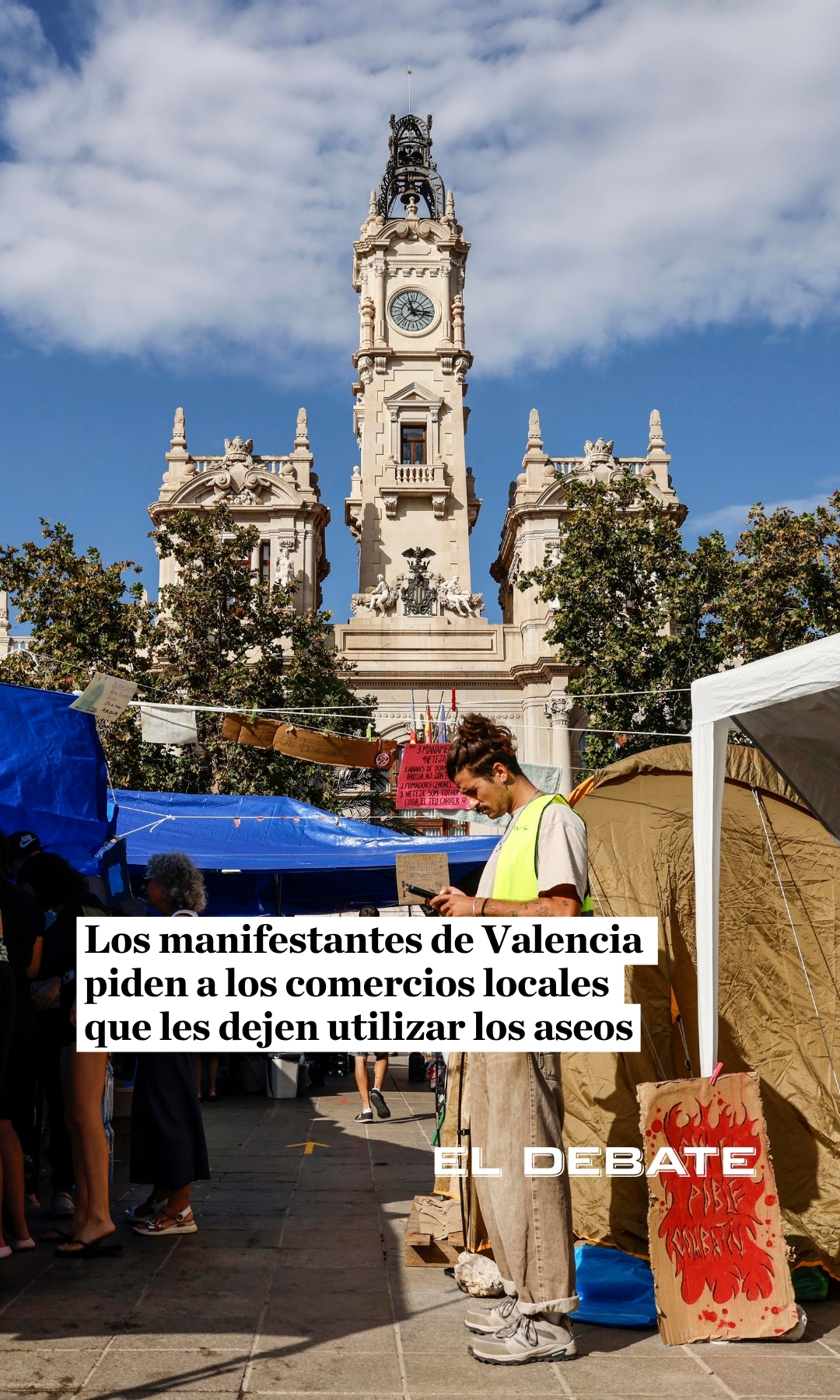Más de 700 manifestantes piden a comercios que faciliten el uso de baños