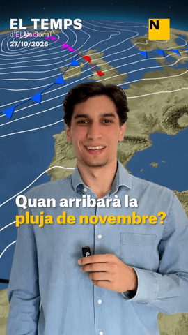 EL TEMPS 27/10/2026 | Canvi de temperatures a Catalunya per la Castanyada: quan arribarà la pluja de novembre?