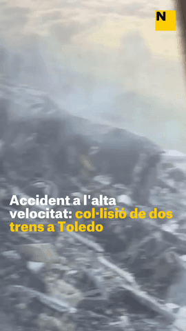  ÚLTIMA HORA | Accident a l'alta velocitat: col·lisió de dos trens a Toledo