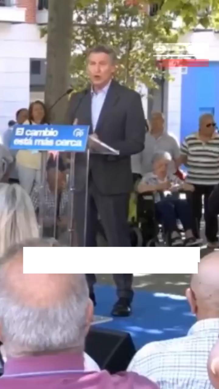 Prometo hacer todo lo posible para cambiar el gobierno de España