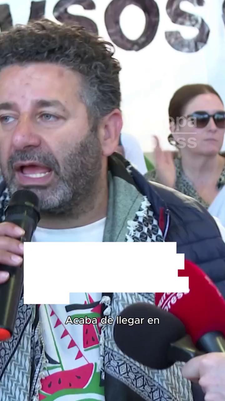 Carga policial contra activistas con costillas rotas al llegar al País Vasco