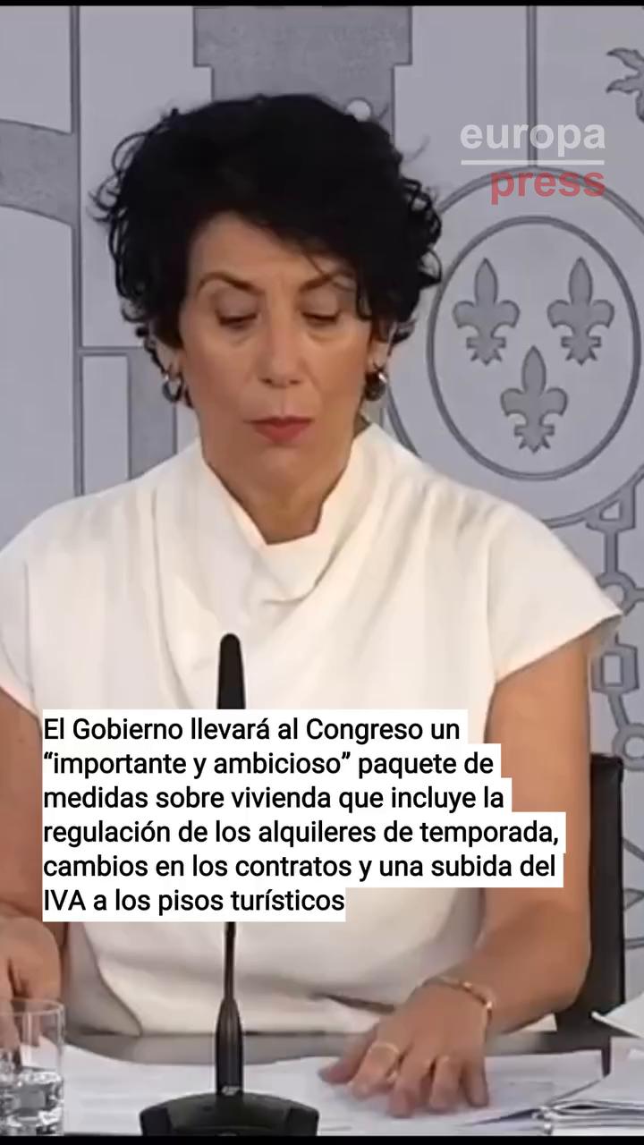 El Gobierno aprobará en julio un paquete de medidas para bajar los alquileres
