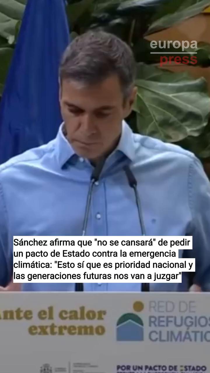 El Gobierno exige un pacto de Estado contra la emergencia climática en 2025