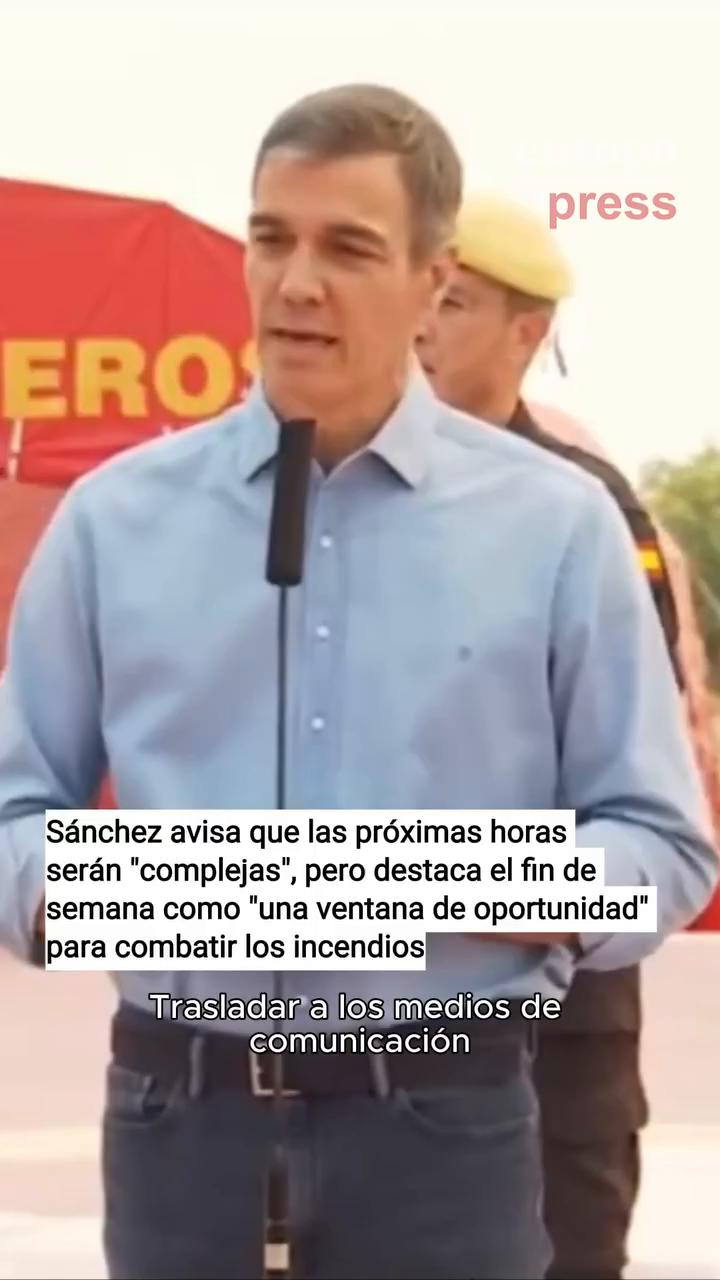 Las previsiones del CSIC y EMED alertan de horas complejas por los incendios