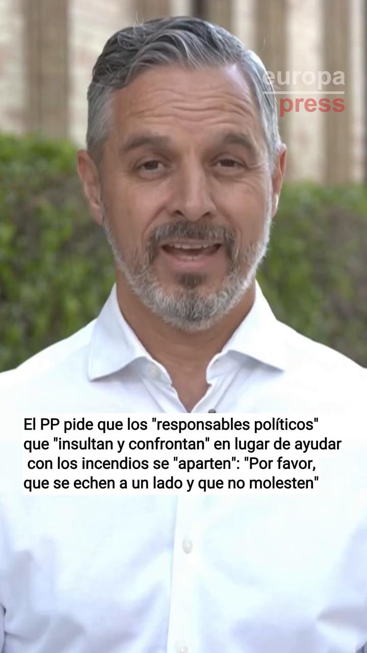 Hay que poner todos los medios del Estado contra los incendios