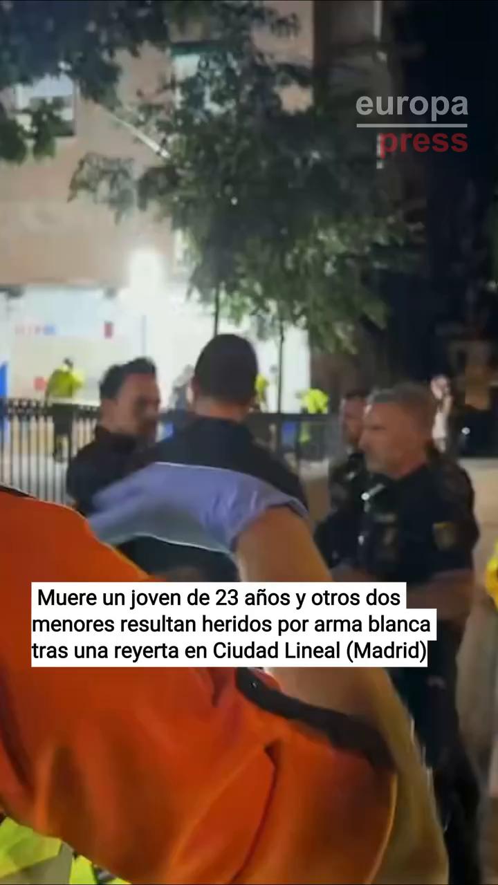 Un hombre muere apuñalado en Ciudad Lineal y otros dos resultan heridos graves