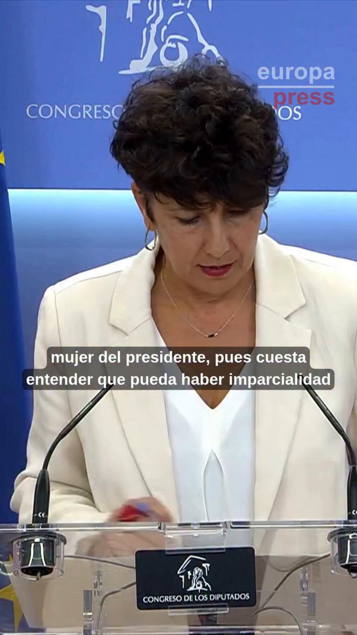 La mujer del presidente cuestiona la imparcialidad del juicio por el proceso mediático