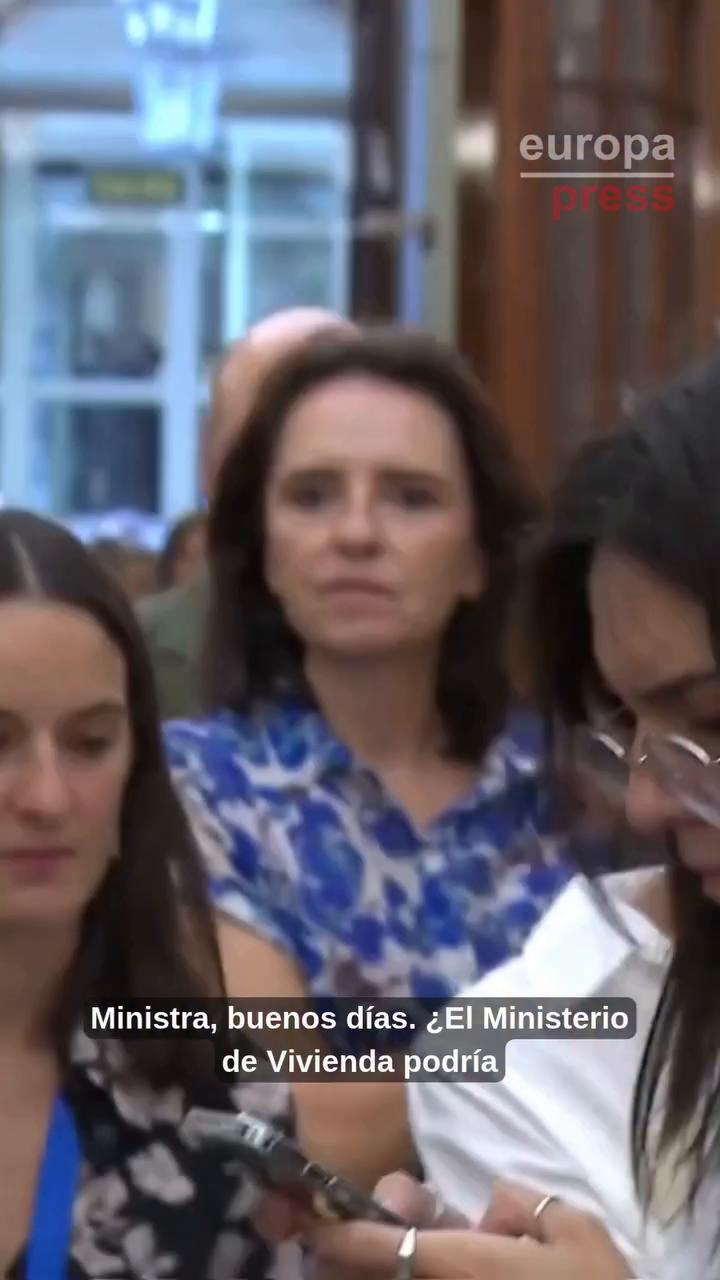 Ministra de Vivienda acusa a Ayuso de poner alfombra roja a especuladores