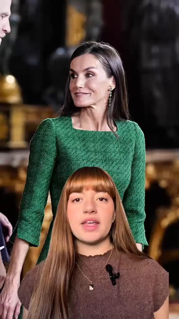 Letizia recicla vestidos y elige firmas españolas en el desfile de la Hispanidad