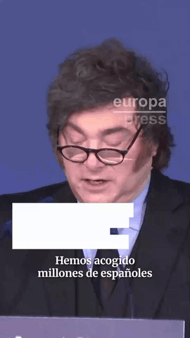 El presidente de Argentina, Javier Milei, ha calificado este miércoles al presidente del Gobierno, Pedro Sánchez, de 