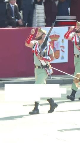 El tradicional desfile militar por el Día de la Hispanidad, presidido por los Reyes, ha dado comienzo este lunes sin incidencias, más allá de los habituales pitos y abucheos al presidente del Gobierno, Pedro Sánchez, este año marcado además por la proximidad de las elecciones generales del 29 de noviembre y la crisis de Ceuta.