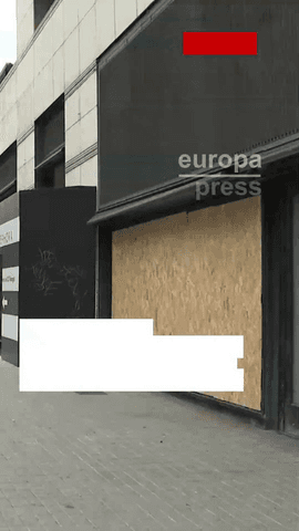 Así se preparan los establecimientos de Barcelona y Madrid ante una posible oleada de disturbios este fin de semana