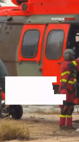 La UME y la Guardia Civil se movilizan para rescatar a personas atrapadas por el temporal en la Comunidad Valenciana, una de las zonas más afectadas por la borrasca Adam