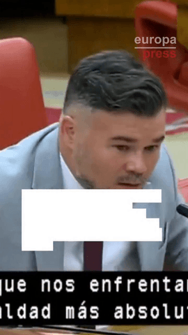 El portavoz de Esquerra Republicana (ERC) en el Congreso y candidato por Barcelona a las elecciones generales, Gabriel Rufián, avisa de que lo que viene es 