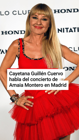Cayetana Guillén Cuervo se pronuncia tras su reencuentro con Amaia Montero en su concierto en Madrid #cayetanaguillencuervo #amaiamontero #laorejadevangogh #lodvg #madrid