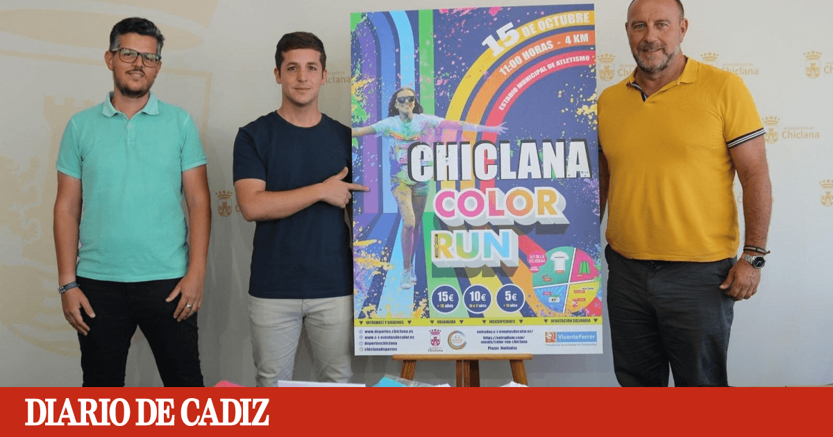 Abierta la inscripción para la divertida y solidaria Chiclana Color Run