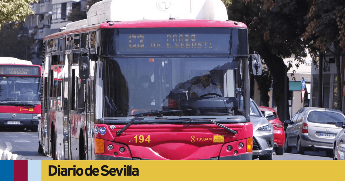 Cambios en los recorridos de Tussam por la Nocturna