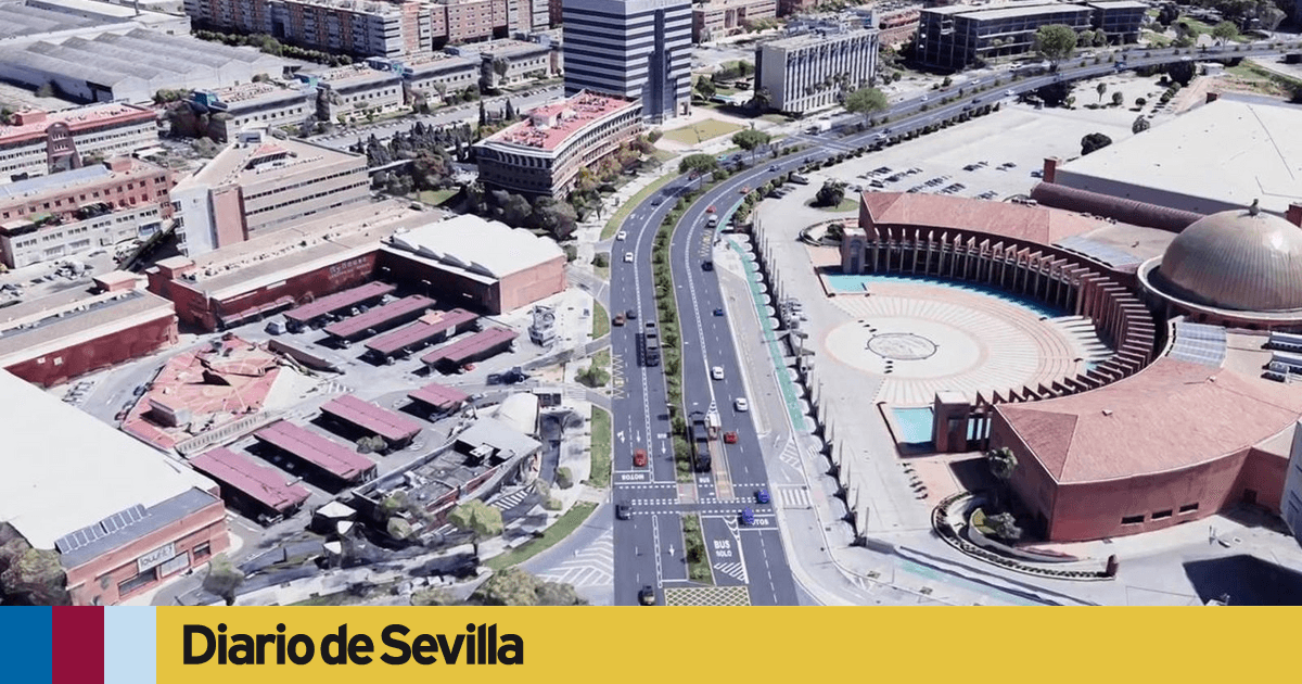 Video Así será el recorrido del Tranvibús entre Santa Justa y Sevilla Este