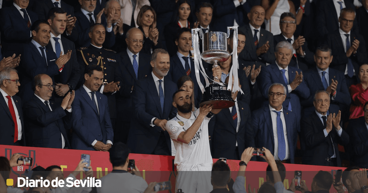 Las imágenes de la final de la Copa del Rey en Sevilla entre el Real ...