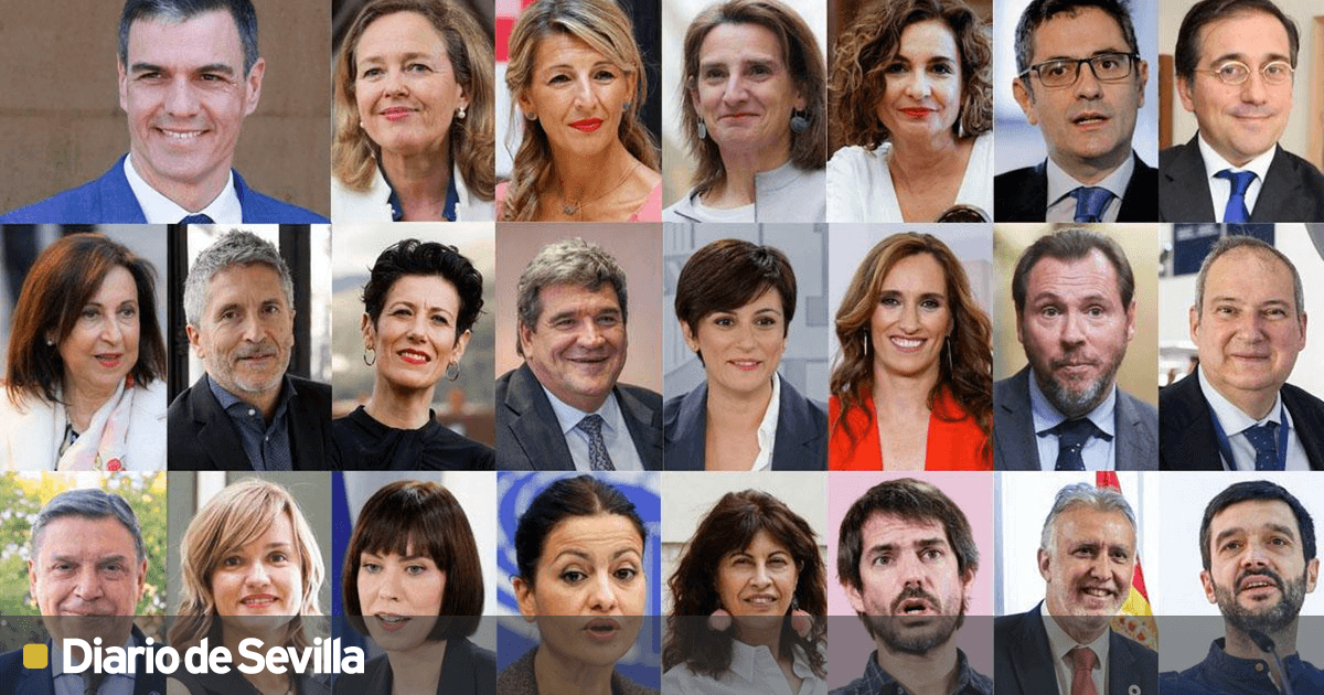 Estos son los ministros del nuevo Gobierno de Pedro Sánchez