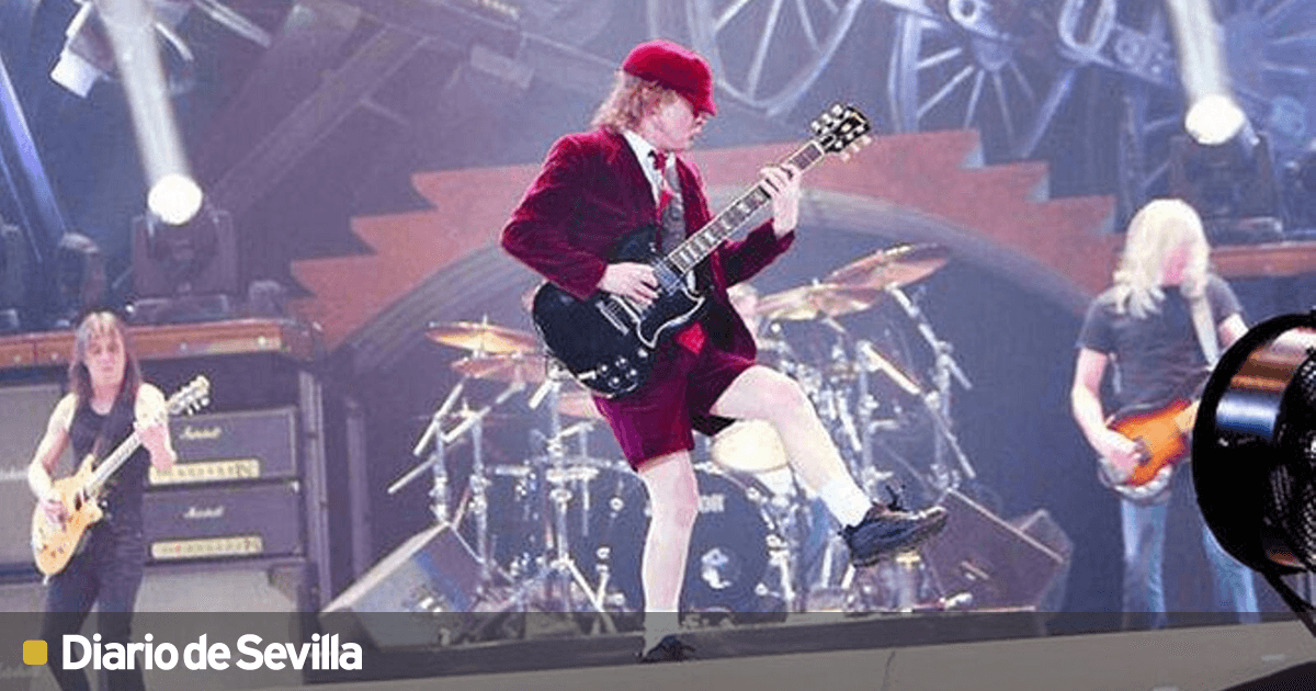 La única fecha de AC/DC en España: Sevilla el 29 de mayo