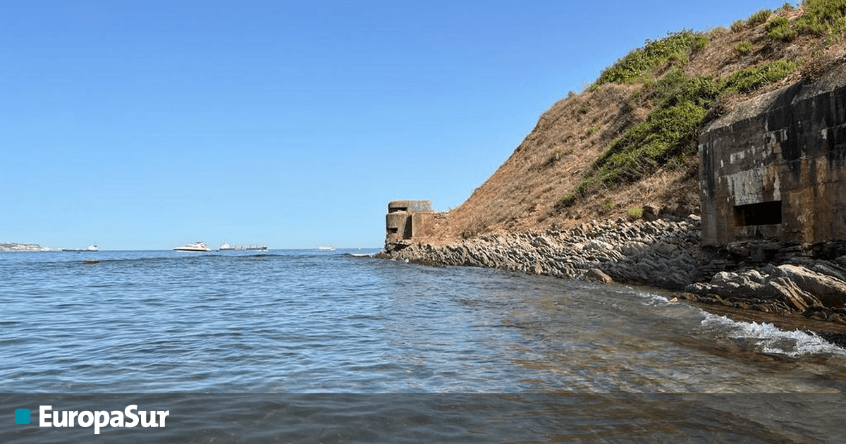 El búnker de Getares, un legado militar de la II Guerra Mundial en