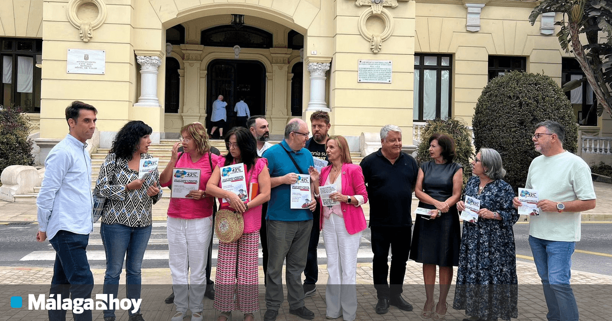 La oposición dice que el "tarifazo" del agua en Málaga es una "tomadura