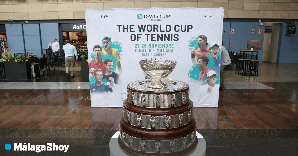 La Copa Davis ya pasea por Málaga