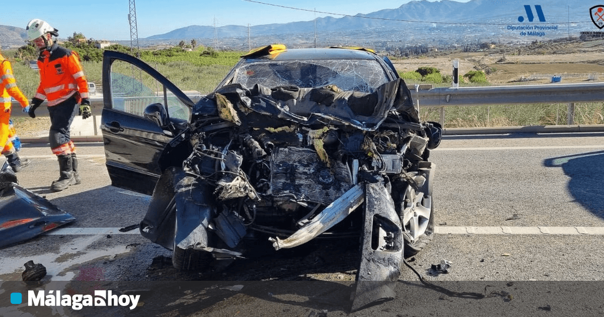 Nuevo accidente mortal en la A355, a su paso por Coín tres personas