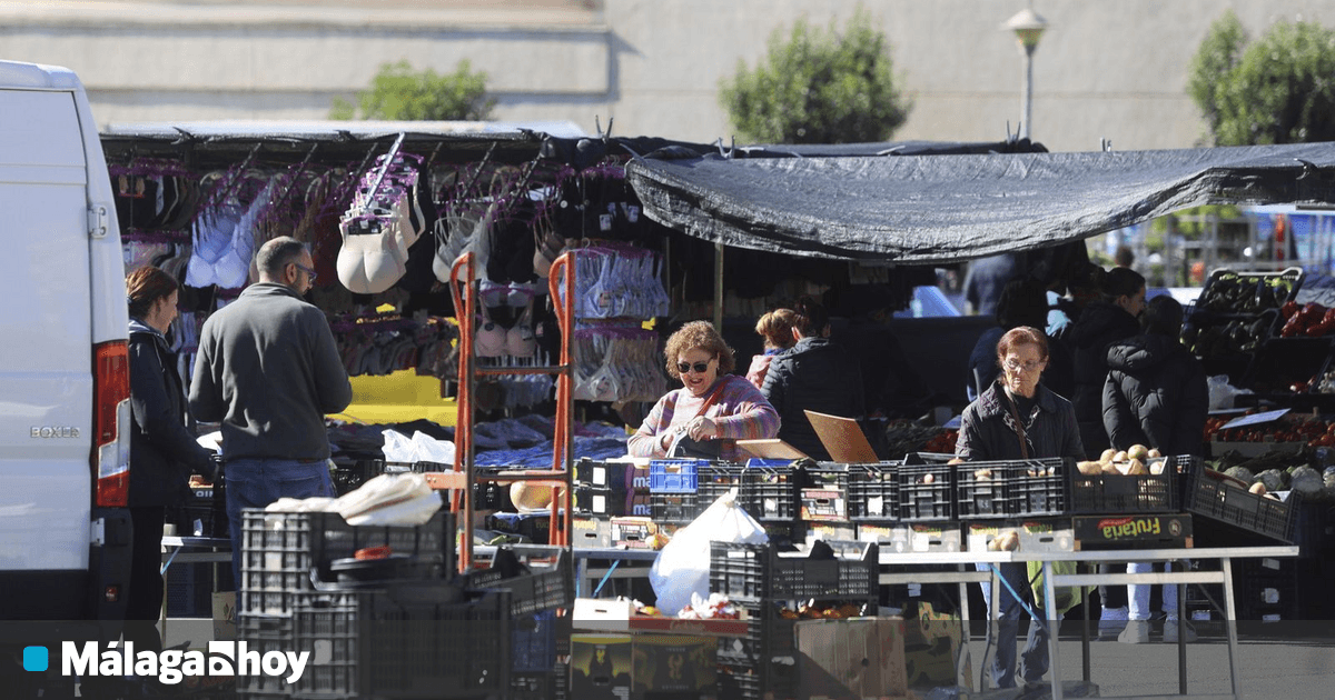 De lunes a domingo, los mercadillos de Málaga capital y sus distritos