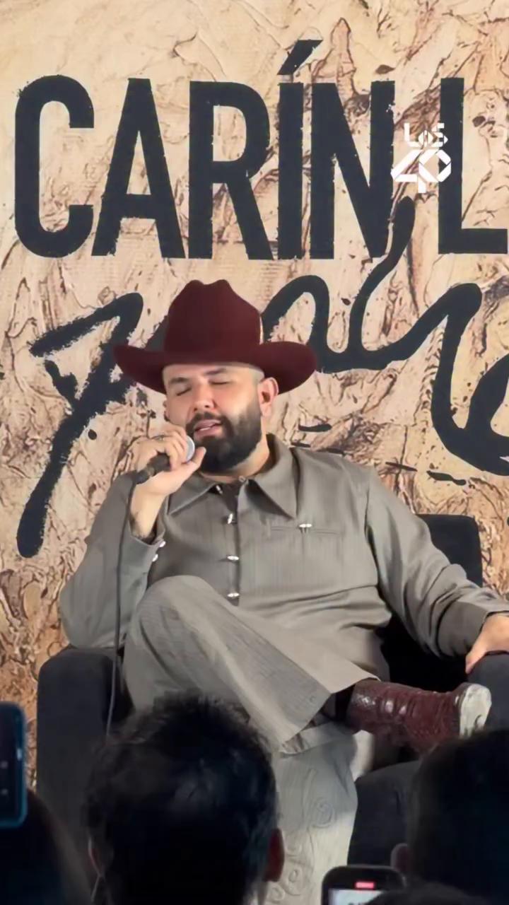 @carinleonoficial está a punto de lanzar #muda, su próximo disco, y en LOS40 hemos estado en la rueda de prensa del artista mexicano para saber todos los secretos de este nuevo trabajo 💿