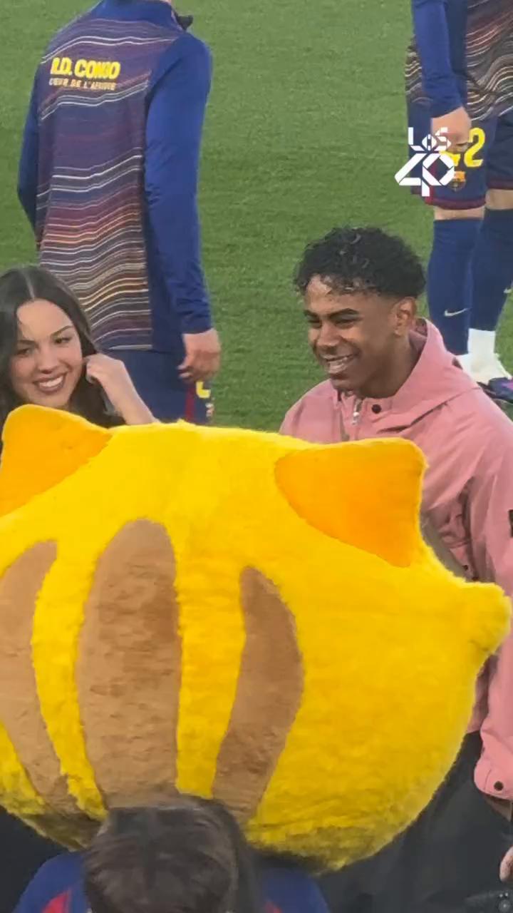 ¡@oliviarodrigo ha disfrutado de #ElClásico desde el Camp Nou!