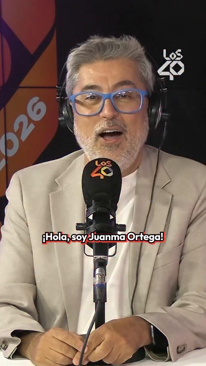 Juanma Ortega invita a celebrar el 60 aniversario de Los 40 Principales