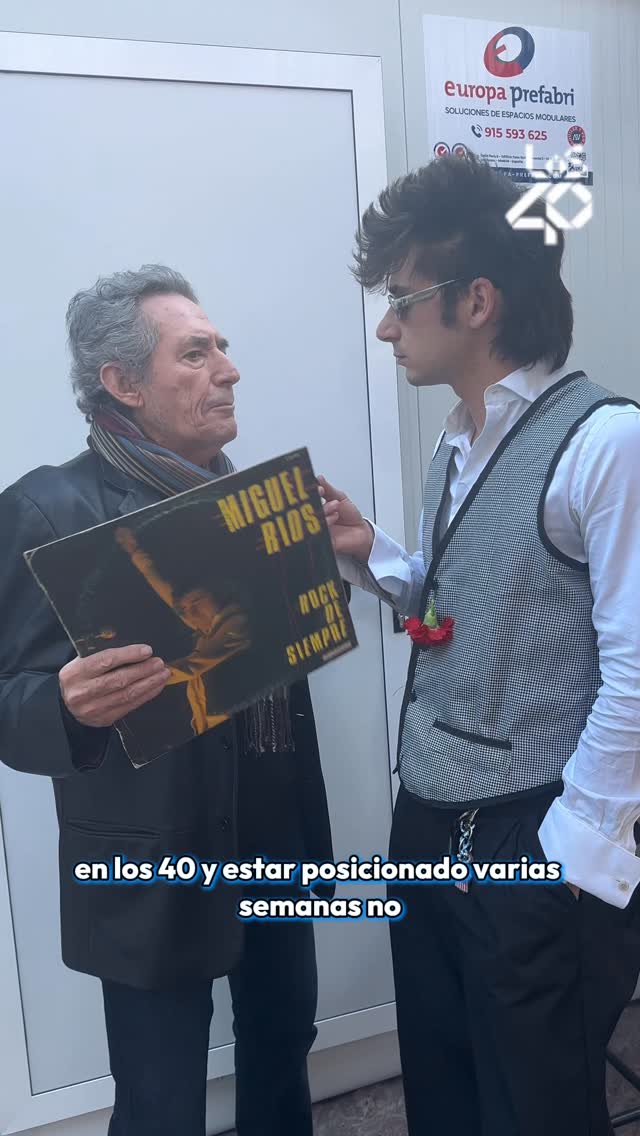Artista recuerda la importancia de ser número uno en Los 40 Principales