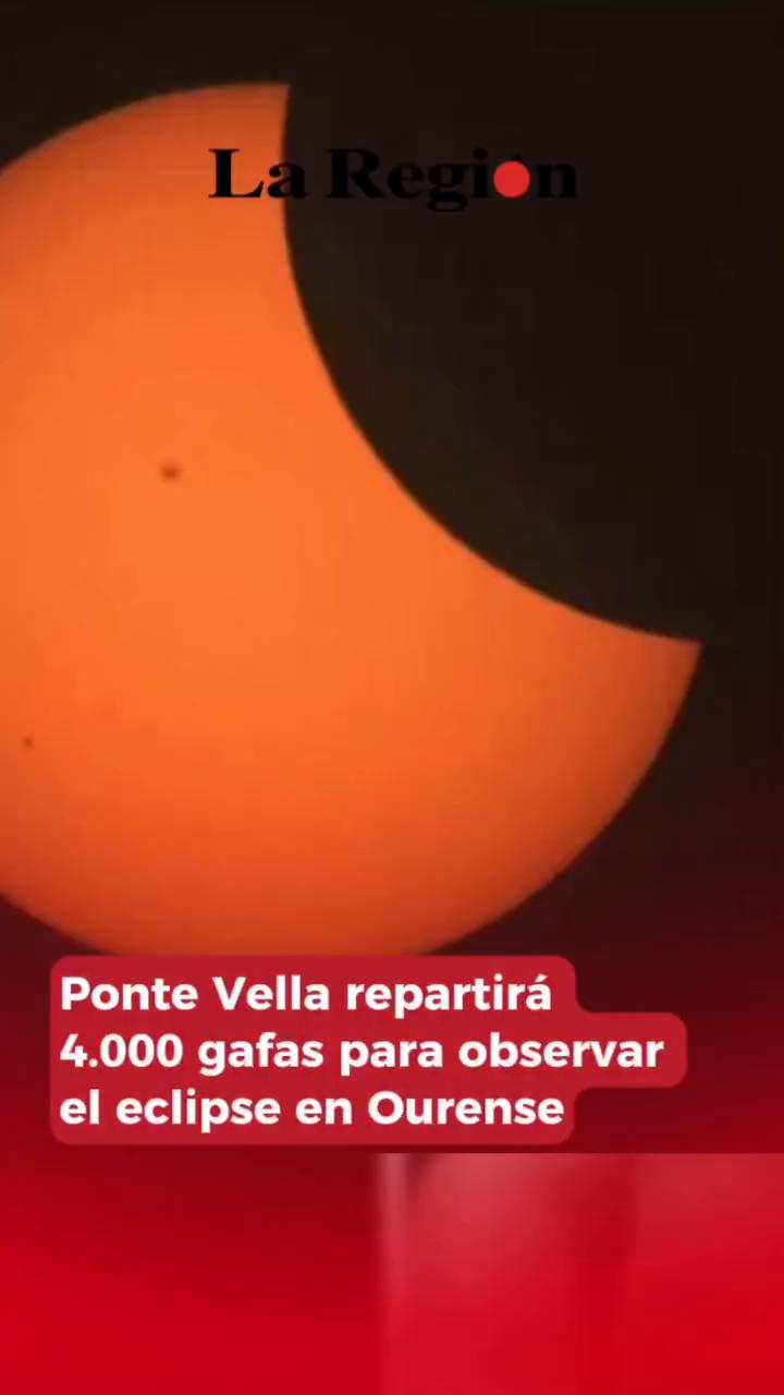 Pontebella regala 4.000 gafas certificadas para el eclipse solar del 12 de agosto