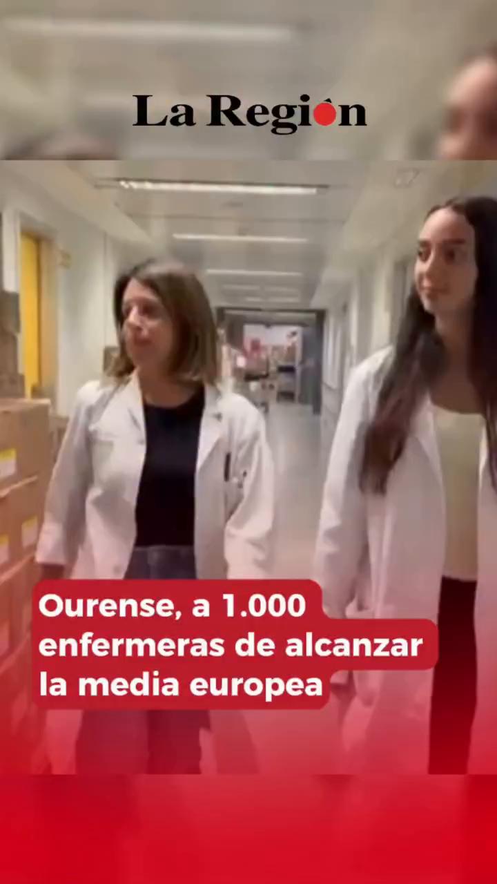 Ourense necesita 971 enfermeras más para alcanzar la media europea